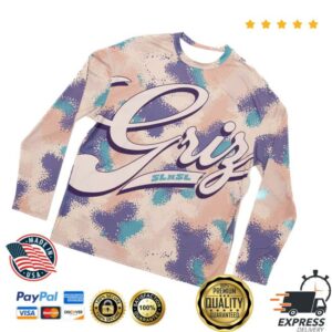 kenny My Name Is Griz Merch Store Griz Script Dye Sub Long Sleeve In Spray Camov