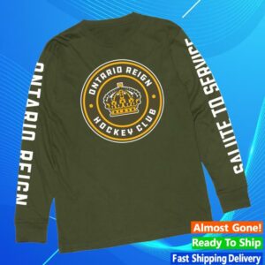 kenny Ontario Reign Merch Store Salute To Service 25 Long Sleevea