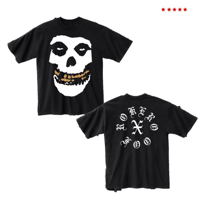 kenny Rokero X Foo Store Merch Crimson Ghost Grill Tee kenny Rokero X Foo Store Merch Crimson Ghost Grill Tee