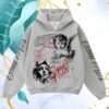 kenny Survival Miami Merch Store Galleria 10 Zip Hoodie Heather Grey