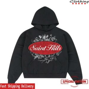 kenny Survival Miami Merch Store Heavens Gate Hoodie Black