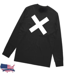 kenny The Xx Merch Store White X Longsleeve Black T Shirtv kenny The Xx Merch Store White X Longsleeve Black T Shirtv