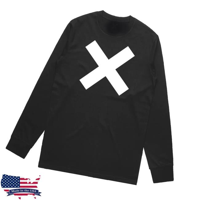 kenny The Xx Merch Store White X Longsleeve Black T Shirtv kenny The Xx Merch Store White X Longsleeve Black T Shirtv