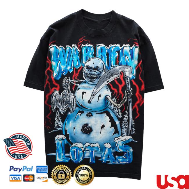 kenny Warren Lotas Merch Store Snowman T Shirt kenny Warren Lotas Merch Store Snowman T Shirt