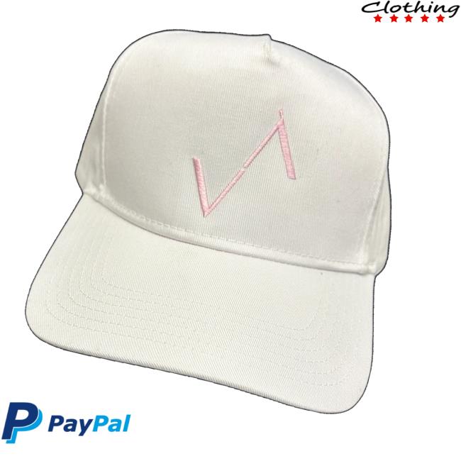 kenny Wear Voila Merch Store White Baseball Hat kenny Wear Voila Merch Store White Baseball Hat