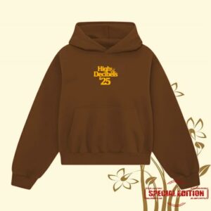 kenny Wearadhd Merch Store High Decibels25 Oversized Hoodie