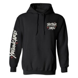 kenny Yellowcard Band Merch Better Days Stars Hoodie