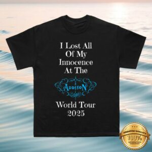 kenny addison rae store merch innocence tee black kenny addison rae store merch innocence tee black