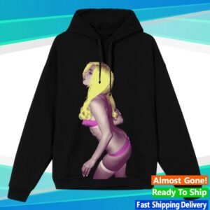 kenny addison rae store merch pop art hoodie black