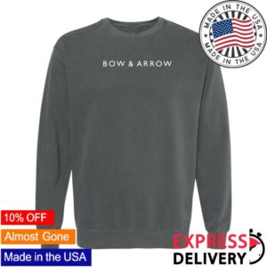 kenny bow and arrow brewing store merch unisex logo comfort colors crewneck sweatshirt kenny bow and arrow brewing store merch unisex logo comfort colors crewneck sweatshirt