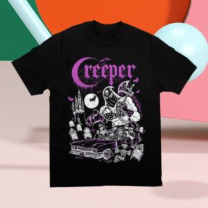 kenny creeper cult store merch mistress of death car tee black