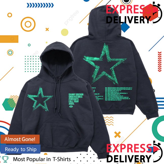kenny danny brown store merch stardust tour hoodie kenny danny brown store merch stardust tour hoodie
