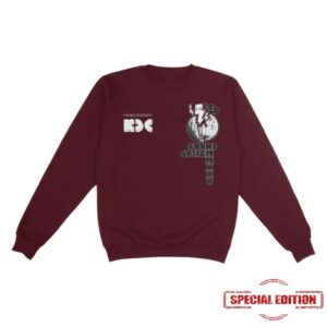 kenny dfa records store merch lcd soundsystem knockdown center 2025 maroon crewneck sweatshirt