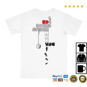 kenny dfa records store merch lcd soundsystem knockdown center 2025 white t shirt w