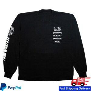 kenny hoonigan store merch hoonigan gymkhana aussie shred livery long sleeve t shirt w