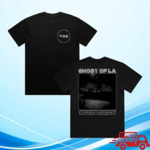 kenny hopeless records store merch tx2 ghost of a black t shirt