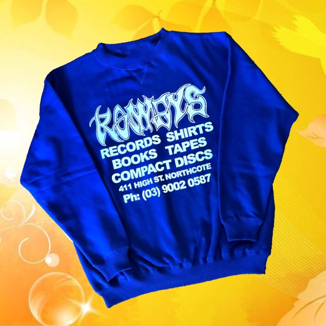 kenny rowdys records store merch rowdys blue crewpng u kenny rowdys records store merch rowdys blue crewpng u