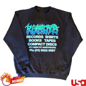 kenny rowdys records store merch rowdys brown crew