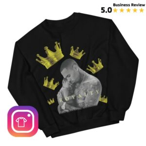 kenny shopchrisbrown store merch royalty 10th anniversary unisex sweatshirtpng w