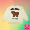kenny tosontosontoson store merch patchwork sweatshirt grizzly ww