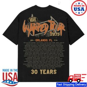 kenny vans warped tour merch store shop vans warped tour orlando official lineup tee