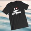Acton For Governor Merch Store I Love Amy Acton Unisex Black Tee 1 Acton For Governor Merch Store I Love Amy Acton Unisex Black Tee