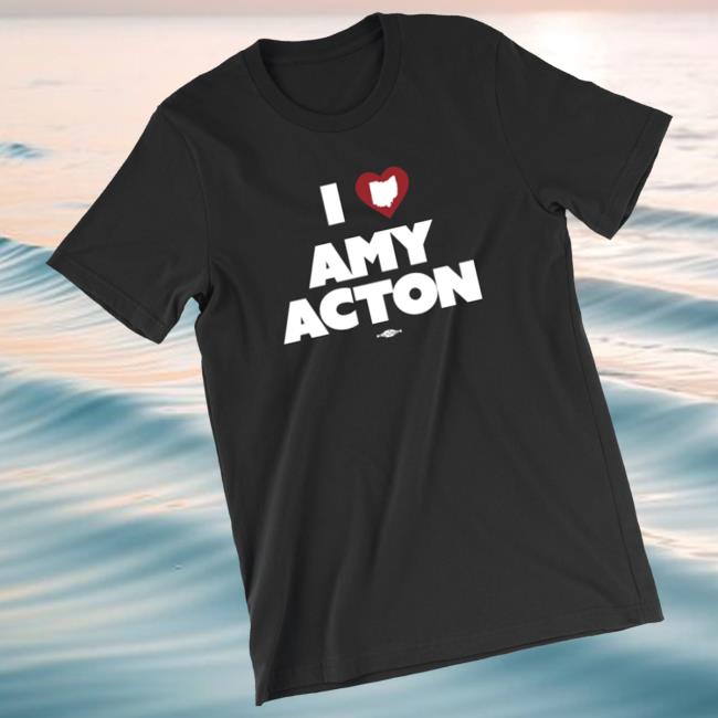 Acton For Governor Merch Store I Love Amy Acton Unisex Black Tee 3 Acton For Governor Merch Store I Love Amy Acton Unisex Black Tee
