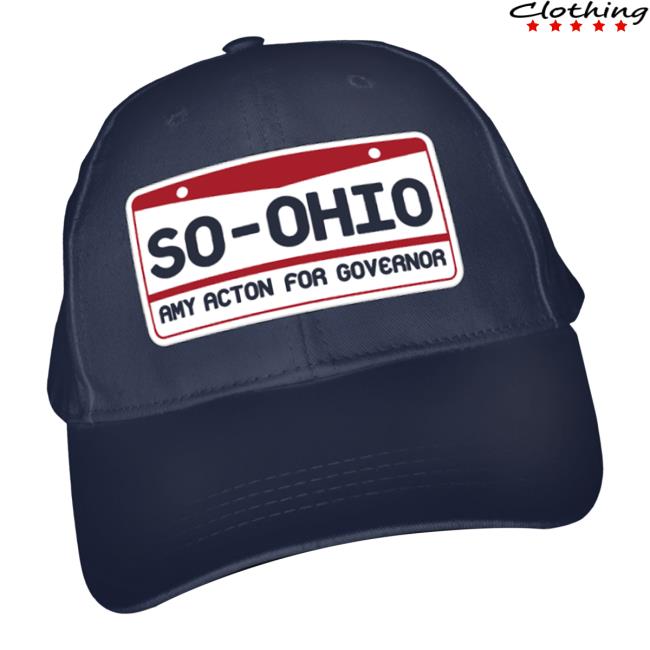 Acton For Governor Merch Store So Ohio Navy Baseball Cap 3 Acton For Governor Merch Store So Ohio Navy Baseball Cap