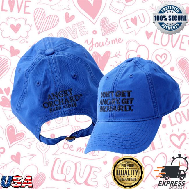 Angry Orchard Merch Store Blue Don't Get Angry Dad Hat 3 Angry Orchard Merch Store Blue Don't Get Angry Dad Hat