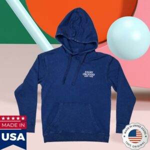 Angry Orchard Merch Store Prussion Blue Apple Hoodie Pullover