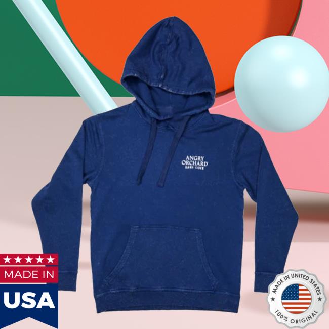 Angry Orchard Merch Store Prussion Blue Apple Hoodie Pullover 3 Angry Orchard Merch Store Prussion Blue Apple Hoodie Pullover