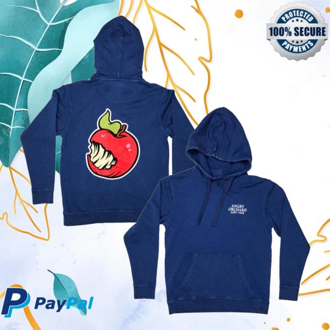 Angry Orchard Merch Store Prussion Blue Apple Hoodie Pullover 5 Angry Orchard Merch Store Prussion Blue Apple Hoodie Pullover