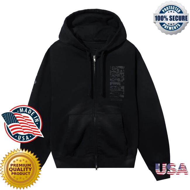 Antisocialsocialclub Merch Store Broken Car Hood-Zip 3 Antisocialsocialclub Merch Store Broken Car Hood-Zip