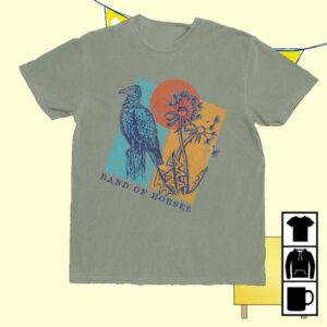 kenny Band Of Horses Merch Store Shop Dandelion Tee