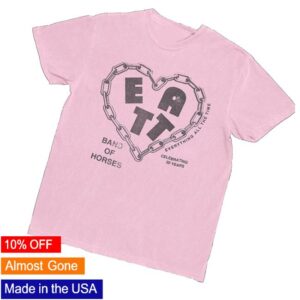 kenny Band Of Horses Merch Store Shop Eatt Heart Teev