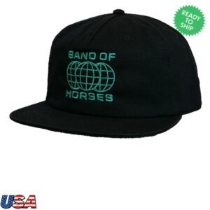 kenny Band Of Horses Merch Store Shop Globe Hat