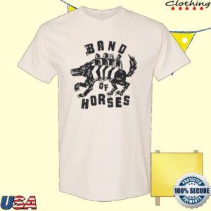 kenny Band Of Horses Merch Store Shop Wolf Tee