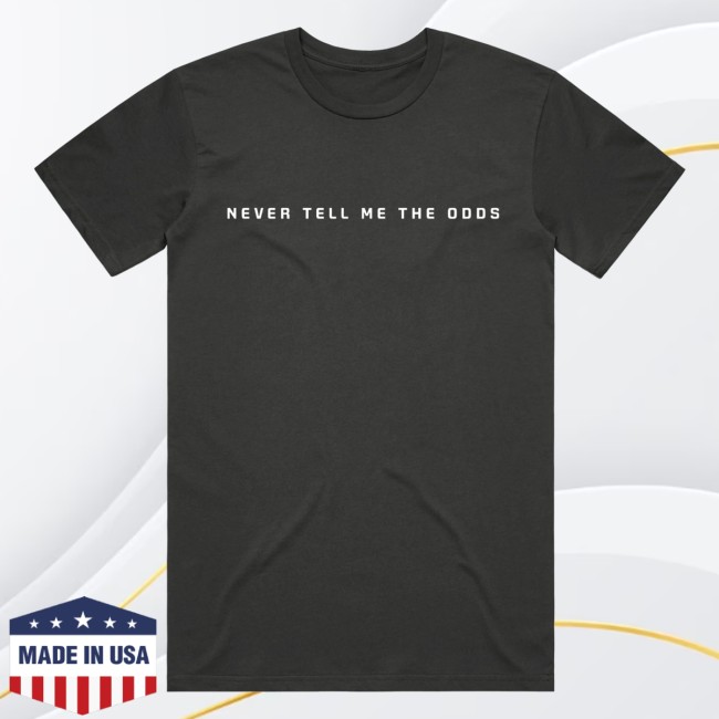Blue Origin Merch Store Never Tell Me The Odds Tee 3 Blue Origin Merch Store Never Tell Me The Odds Tee