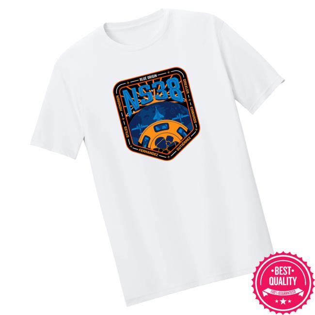 Blue Origin Merch Store Ns-38 Mission Tee 3 Blue Origin Merch Store Ns-38 Mission Tee