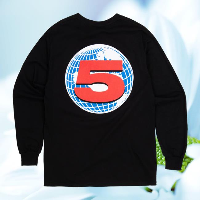 Channel 5 Merch Store Channel 5 Black Long Sleeve 4 Channel 5 Merch Store Channel 5 Black Long Sleeve