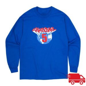Channel 5 Merch Store Global Blue Long Sleeve