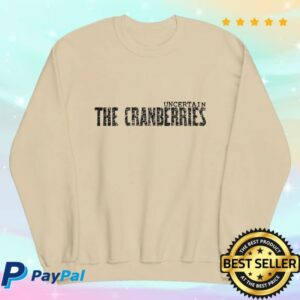 Cranberries Store Merch The Cranberries Uncertain Logo Crewneck