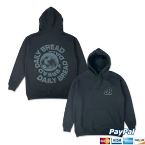 Daily Bread Merch Store Og Logo Hoodie Navy