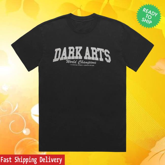 Dark Arts Coffee Merch Store World Champion T-Shirt Black 2 Dark Arts Coffee Merch Store World Champion T-Shirt Black