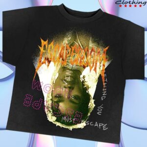 kenny Def Jam Merch Store A Beautiful Mess Tee In Blackaa