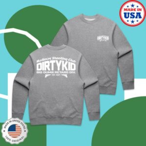 Dirty Kid Merch Store Bdr Div Crew Neck Athletic Heather