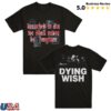 kenny Evilgreed Merch Store Shop Dying Wish Drenched In Sin T Shirt