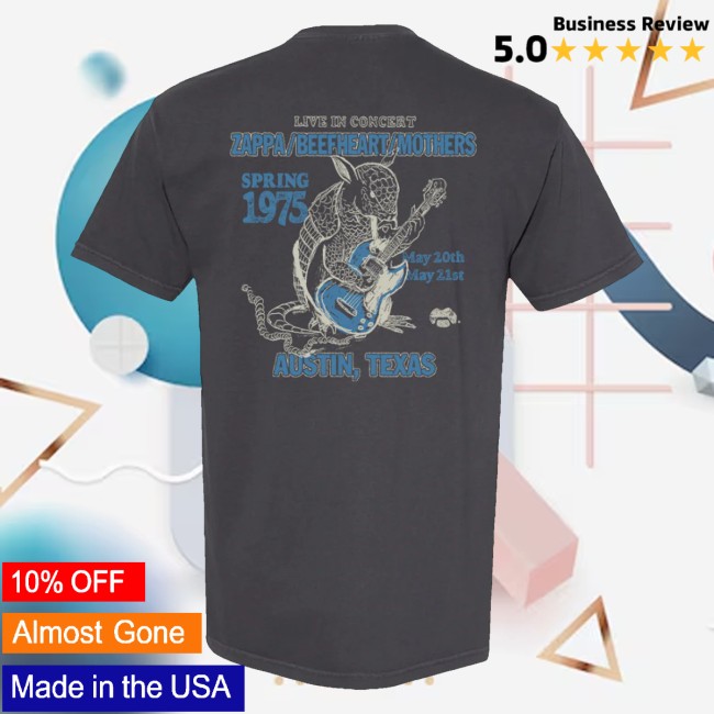 Frank Zappa Merch Store Bongo Fury 1975 T-Shirt 3 Frank Zappa Merch Store Bongo Fury 1975 T-Shirt