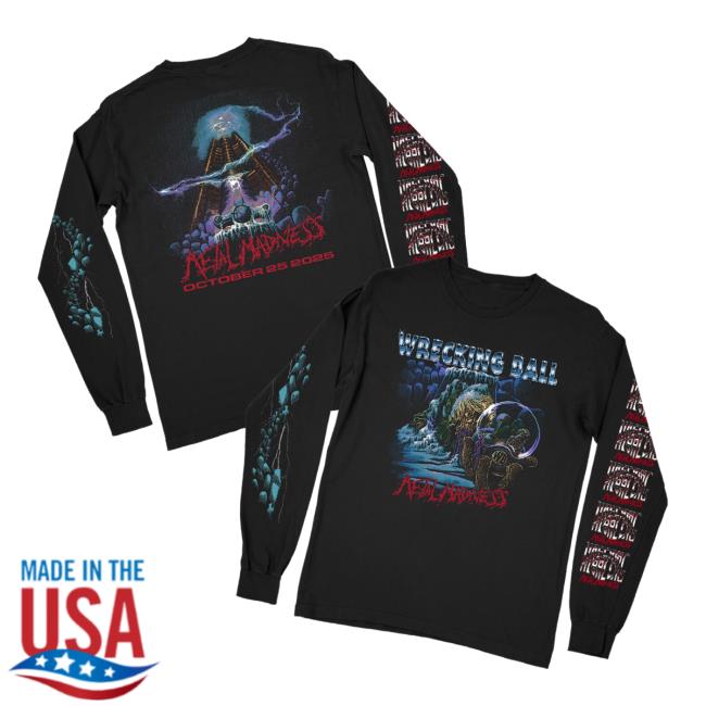 Frozen Soul Merch Store Wrecking Ball Metal Madness Long Sleeve 5 Frozen Soul Merch Store Wrecking Ball Metal Madness Long Sleeve