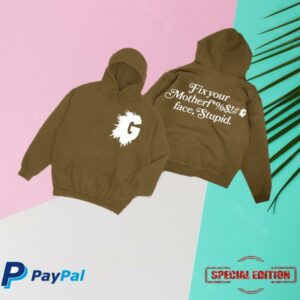 kenny Fyl Merch Store Fix Your Face Quotable Hoodyv